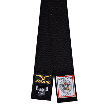 کمربند مشکی برند میزانو Mizuno IJF Approved Black Belt